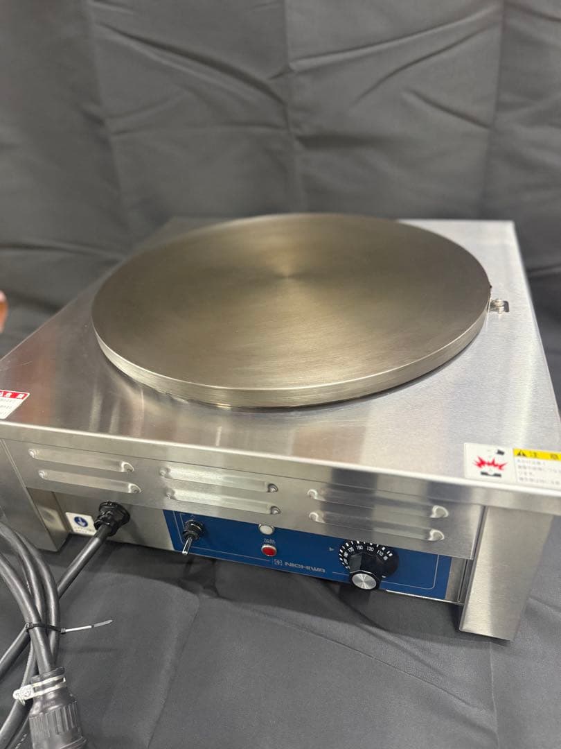 ニチワ電気クレープ焼器 CMー410 100 v