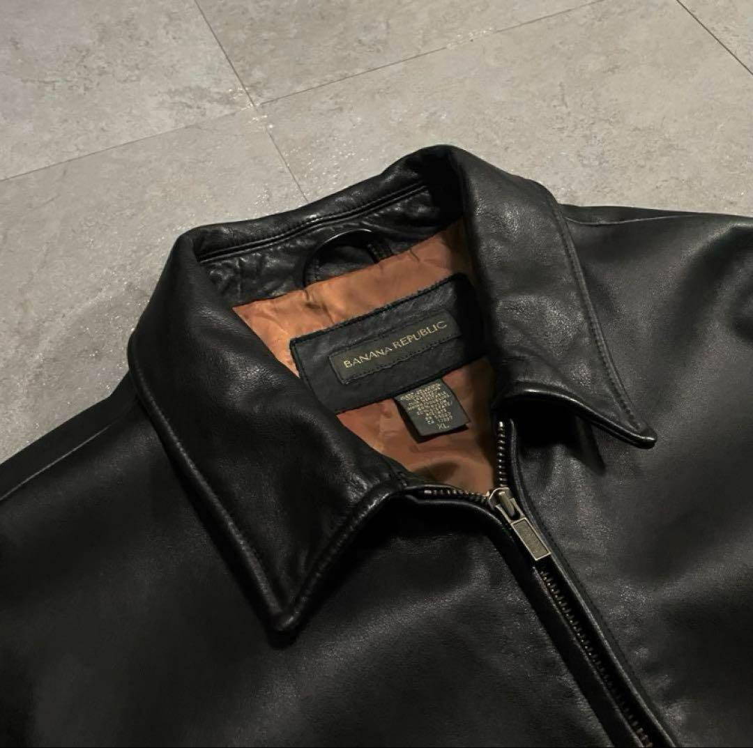 ジャケット・アウター archive BANANA REPUBLIC leather jacket