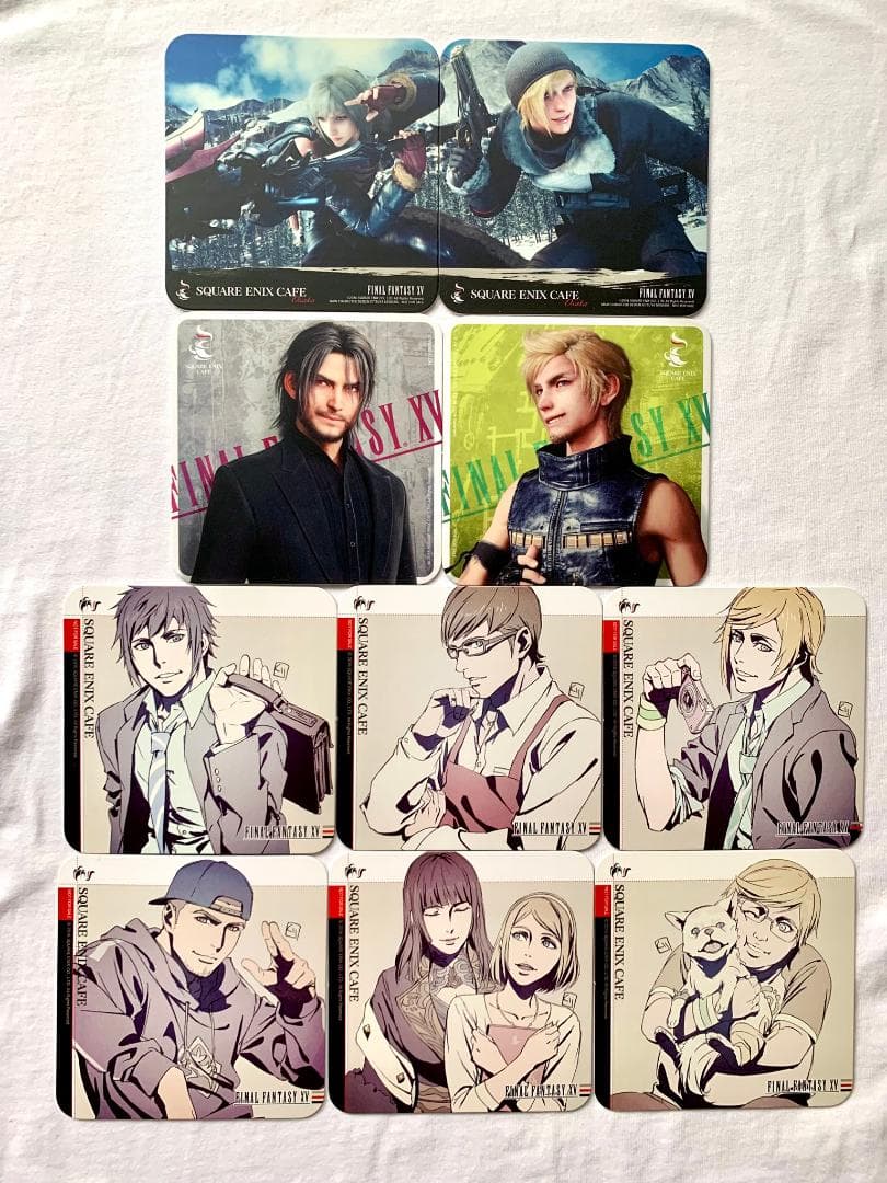 FF15 コラボカフェ コースター10枚