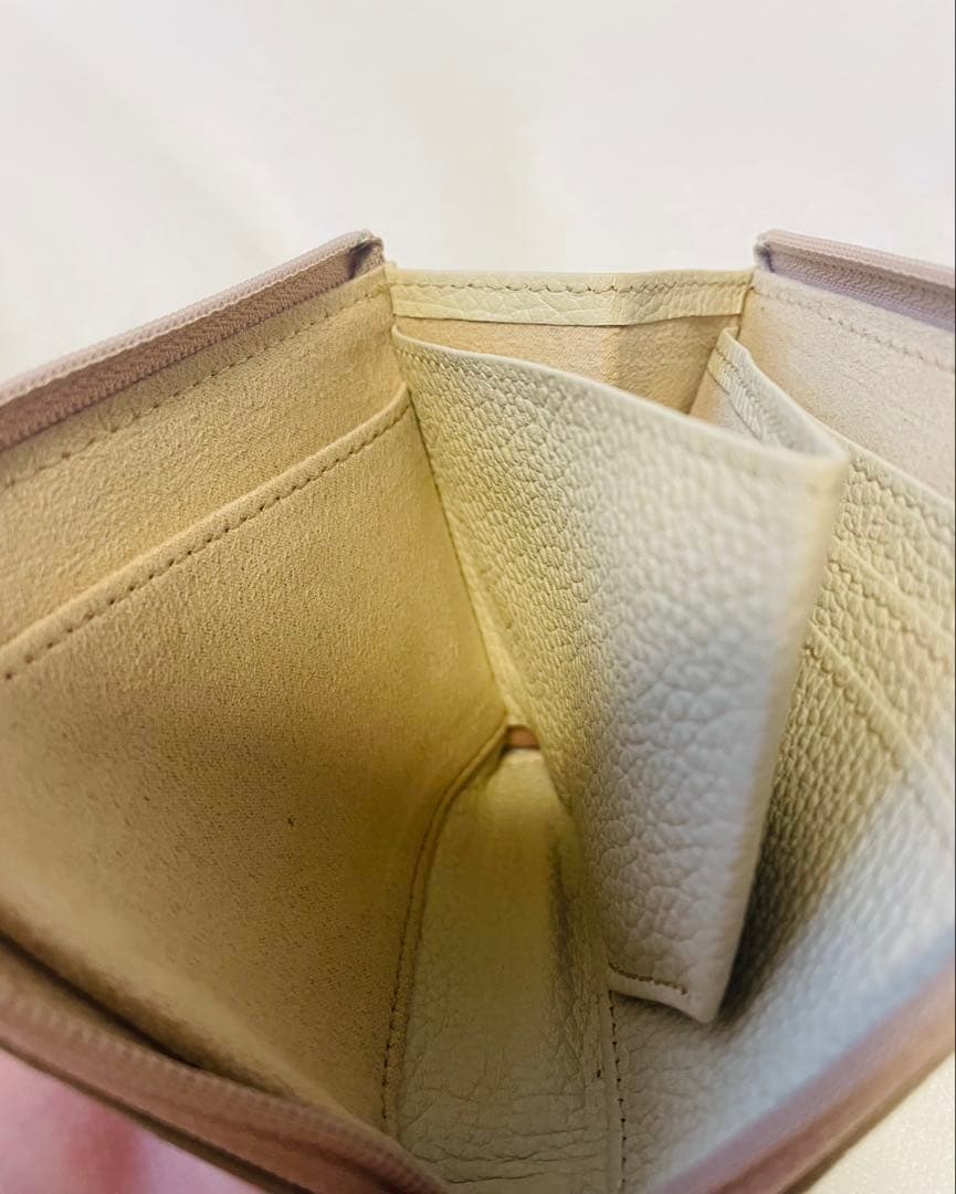 n*o様 【 美品✨️】ATAO ミリモ パイソンHAKU アイボリーゴールド箔