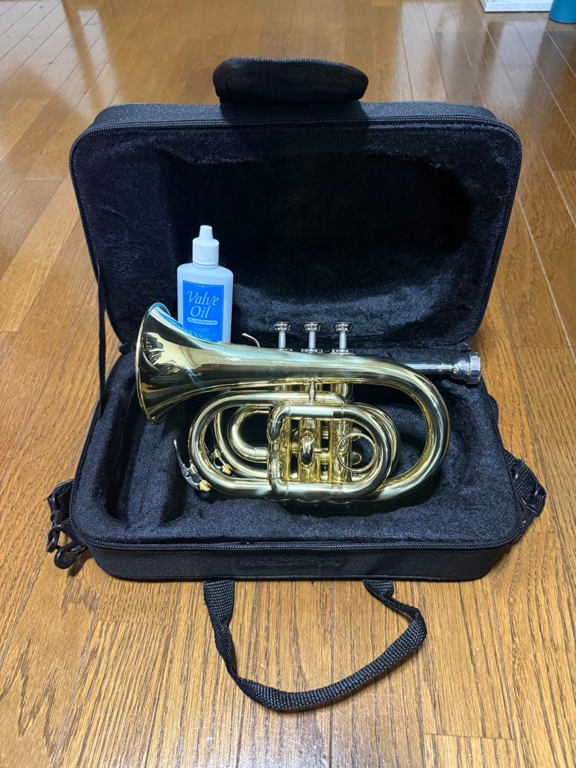 Playtech（プレイテック） ポケットトランペット バルブオイル付き