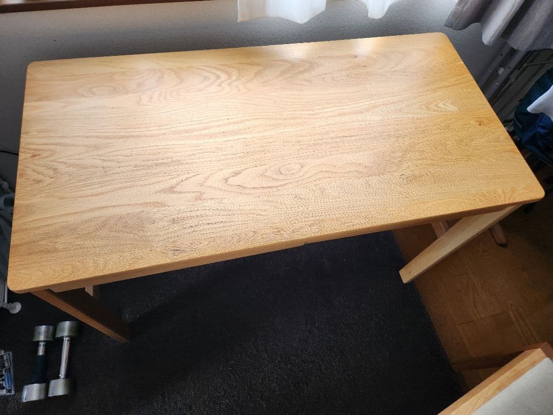 木製パソコンデスク 2引き出し付き