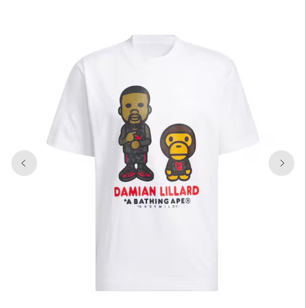 Damian Lillard A BATHING APE Tシャツ