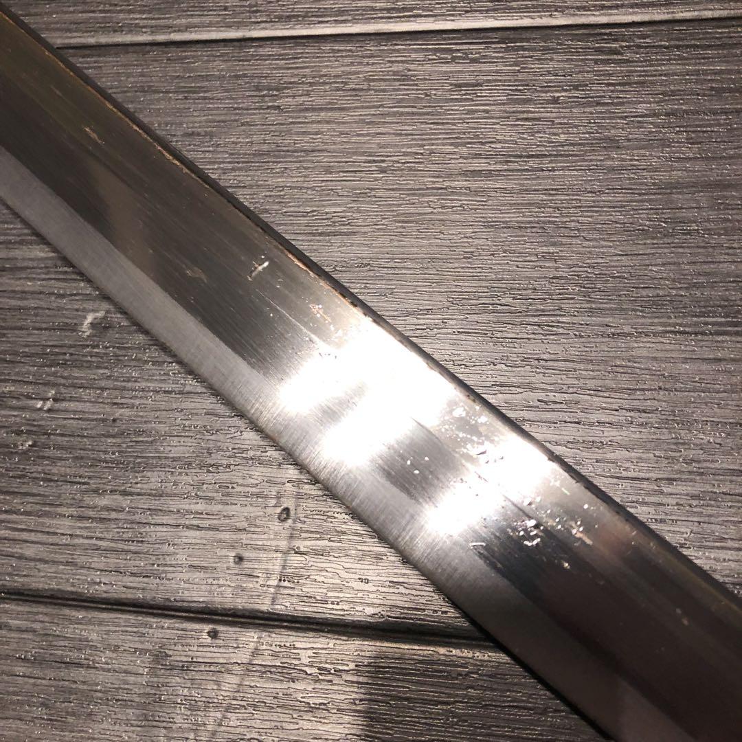 高級模造刀　亜合金刀身　居合刀　茶拵え