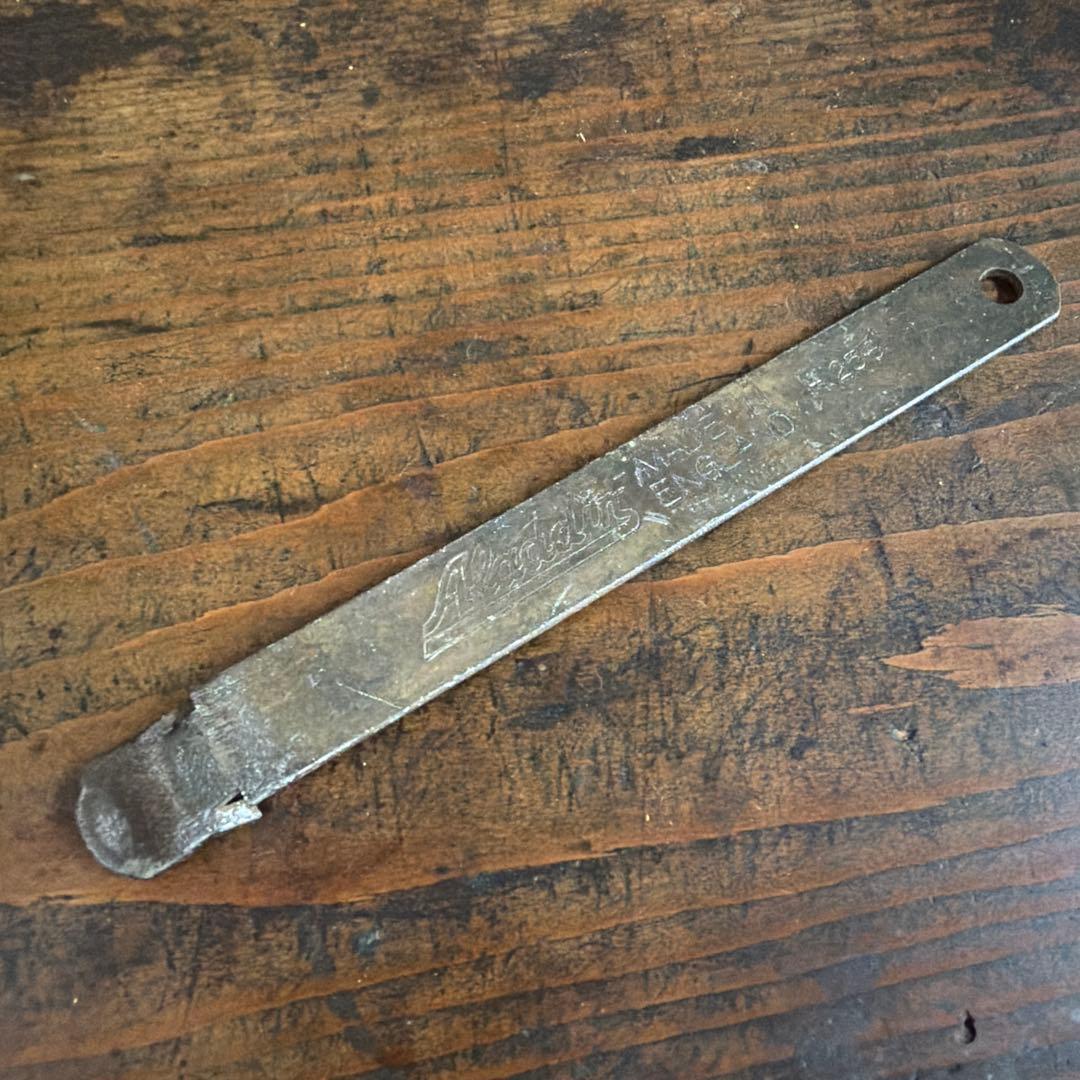 当時物　アラジン　スチール芯クリーナー　天板外し