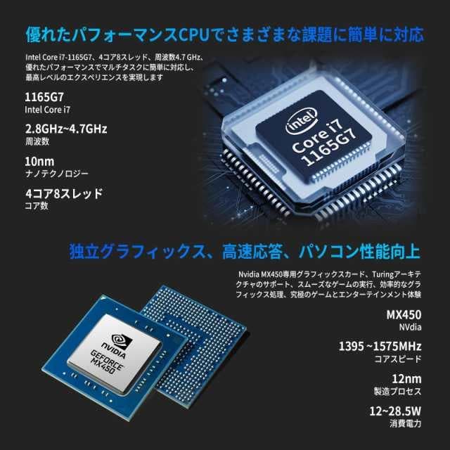 G83HS/11世代i7/SSD 512GB/16GB/FHD/13.3型①