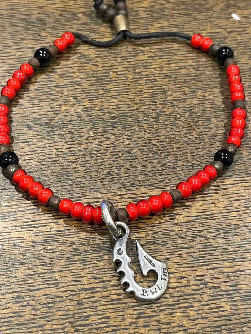 1/11で取止め ビルウォールレザー クレイジーピッグ リング 指輪 ペンダント