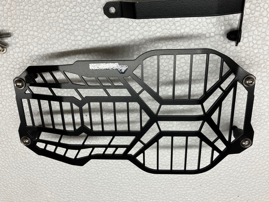 BMW R1250GSA用　クイックリリースヘッドライトプロテクター(ブラック)