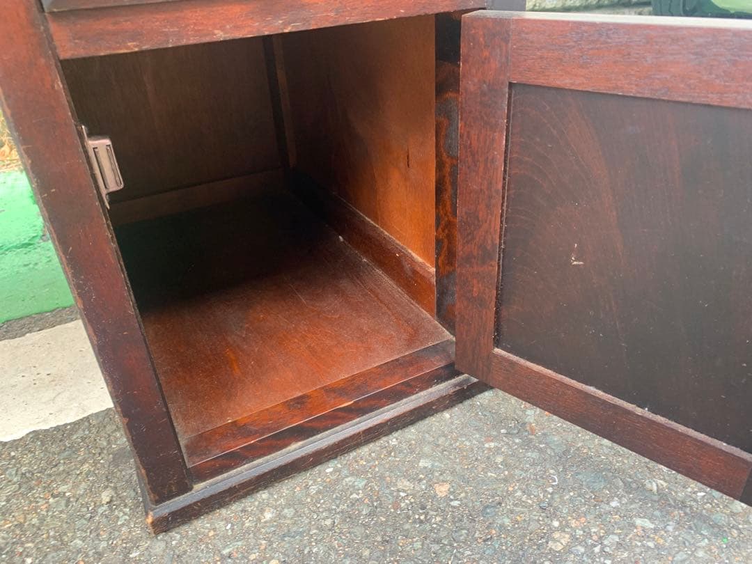 北海道民芸　勉強机　平机　レトロ　ビンテージ家具