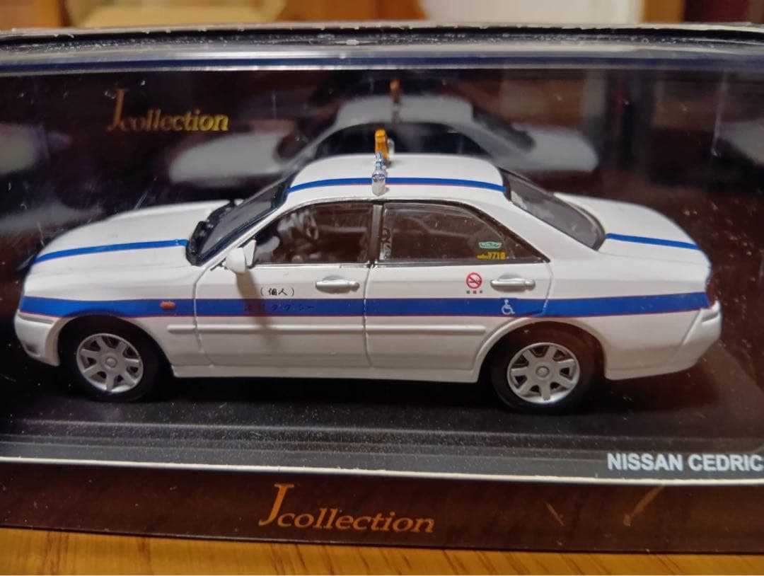 【5台セット☆レア☆】J−コレクション 京商　タクシー 1/43