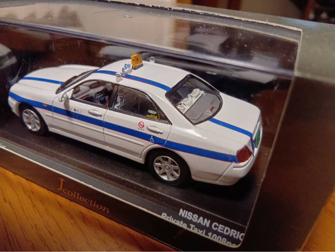【5台セット☆レア☆】J−コレクション 京商　タクシー 1/43