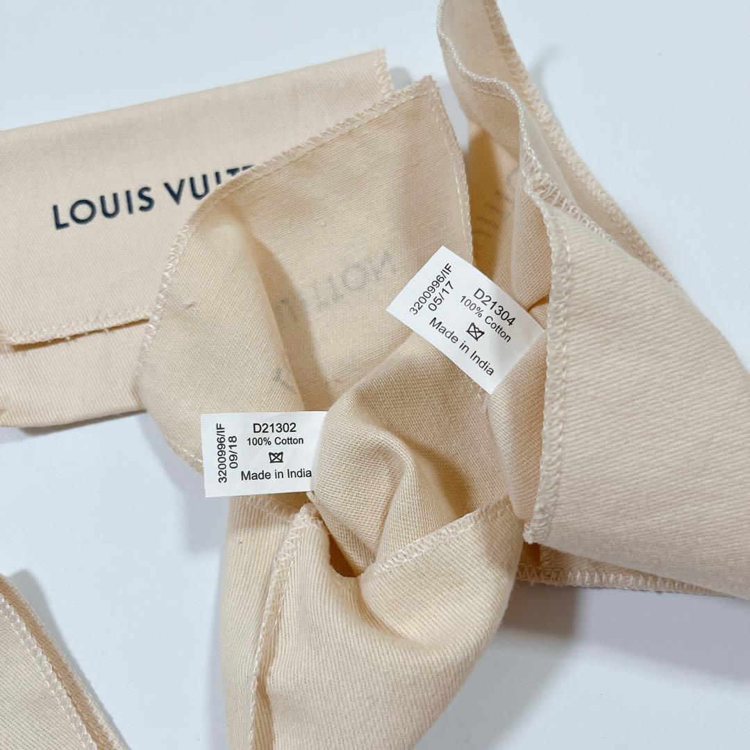 美品　ルイヴィトン　保存袋　14枚　キーケース、キーホルダー、アクセサリー用