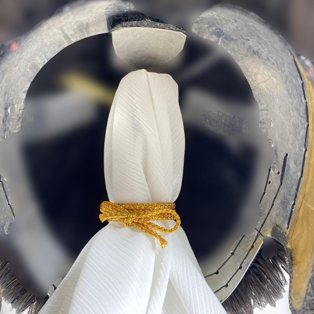 5026■日本髪 かつら 人形用 島田髷系統 雄鴛鴦 日本人形 和装飾り