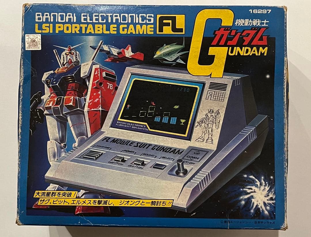 BANDAI FL MOBILE SUIT GUNDAM LSIゲーム