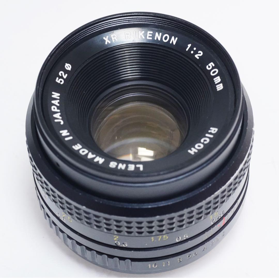 初期型 RICOH リコー XR RIKENON 50mm F2 リケノン