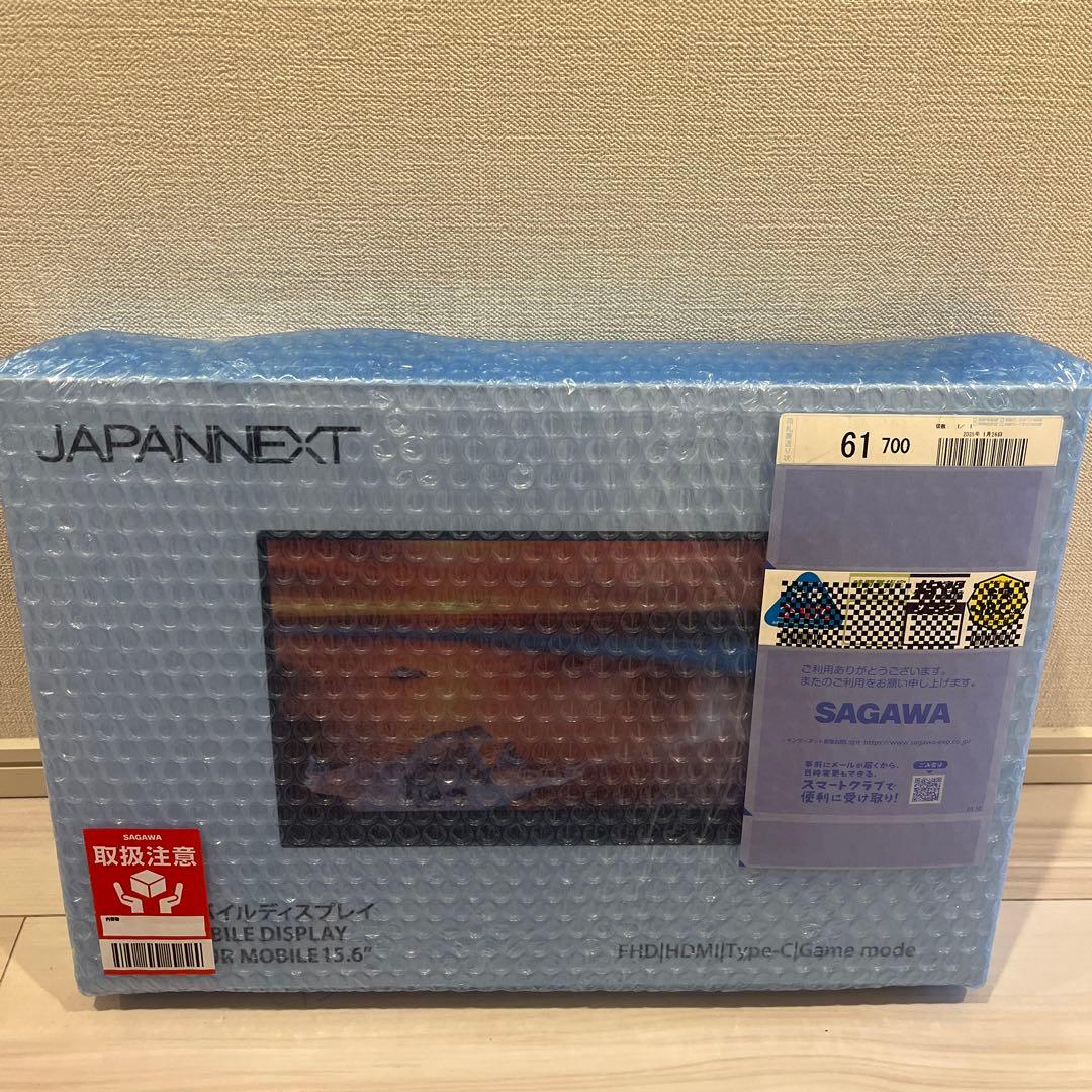 【未使用品・定価から20%引】JAPANNEXT 15.6インチ IPS FHD