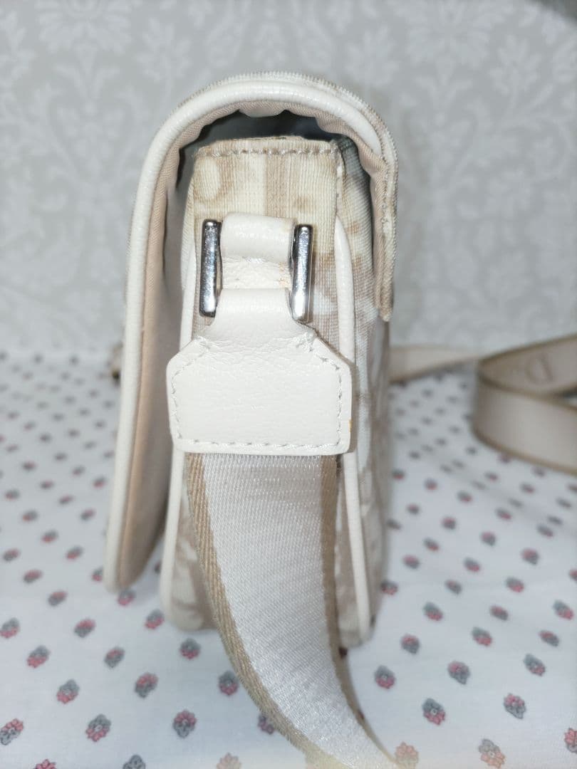 希少 ディオール ☆トロッター☆フラワー刺繍 ☆ショルダーバッグ