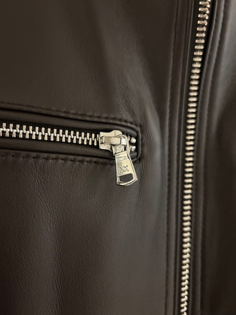 週末限定値下げMICHAEL KORS シングルライダースジャケット