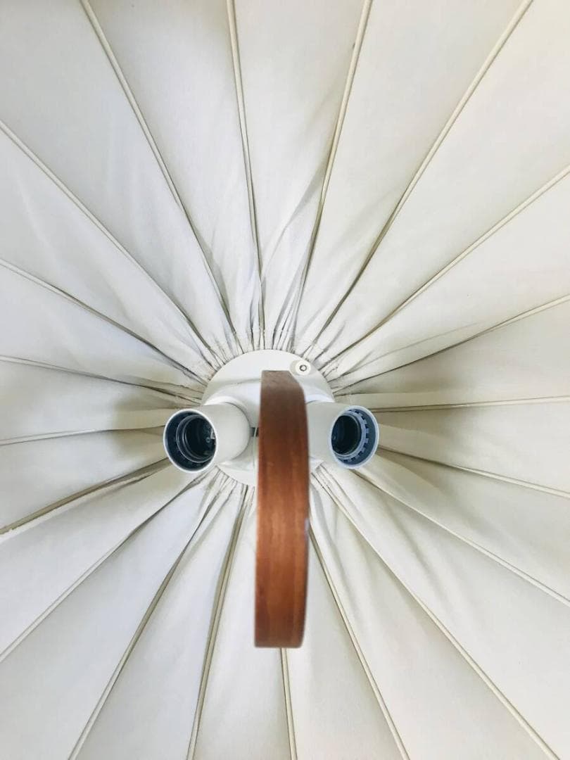 ★超激レア品★ Domus ランプ 2灯 チーク材 ドムズ 照明 ライト