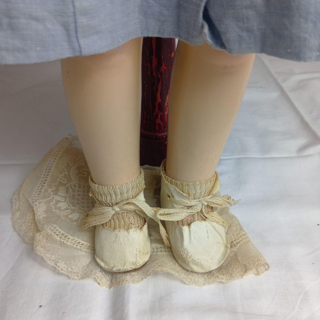 ♥大きく大人しげなヴィンテージ　コンポジションドール♥