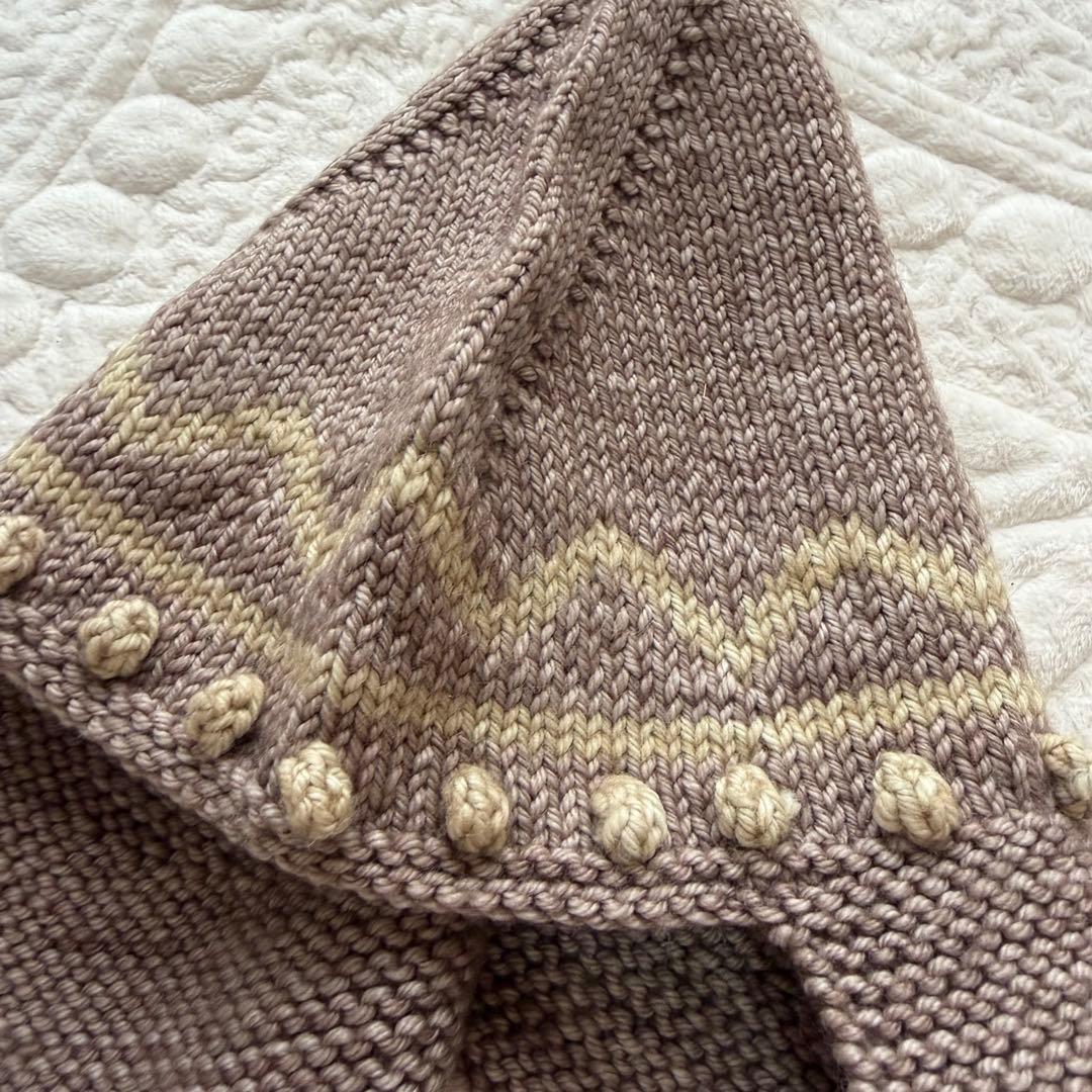 帽子 misha&puff / zig zag pointy 12-24m