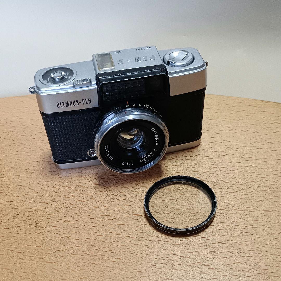 フィルムカメラ【完動品】OLYMPUS Pen D