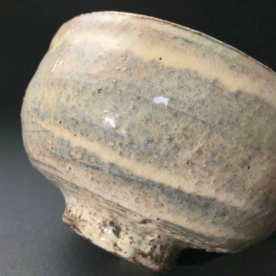 抹茶碗　14代坂倉新兵衛　萩茶碗　共箱　R1270ダN3