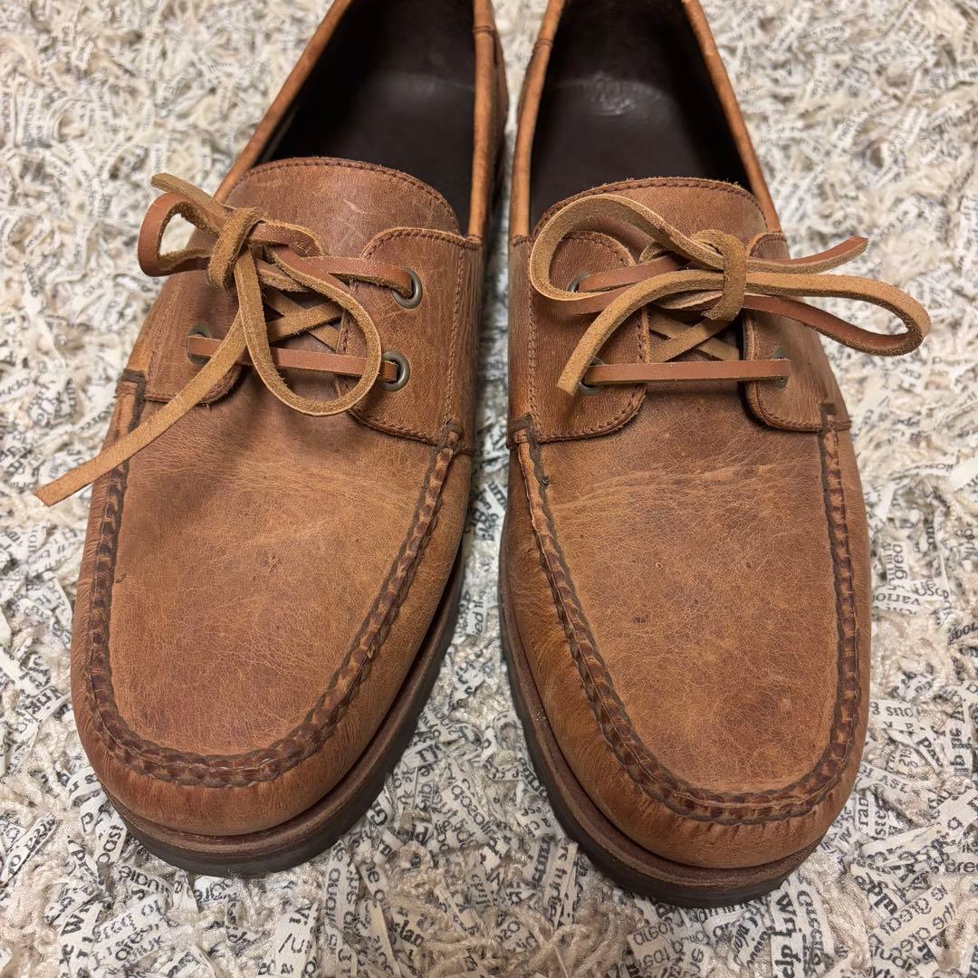 レア✨POLO RALPH LAUREN 8 1/2EE モカシンデッキシューズ