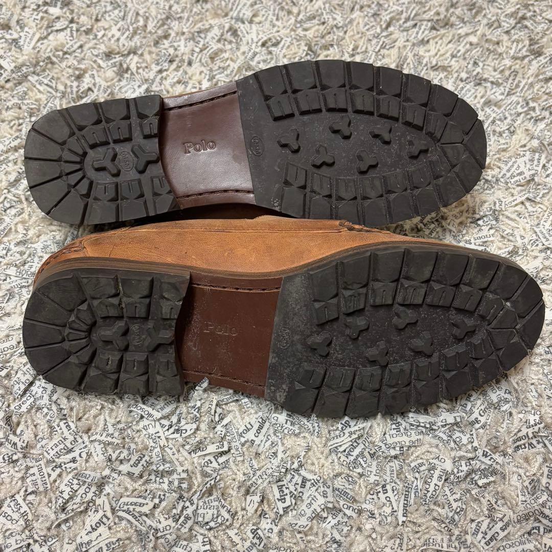 レア✨POLO RALPH LAUREN 8 1/2EE モカシンデッキシューズ