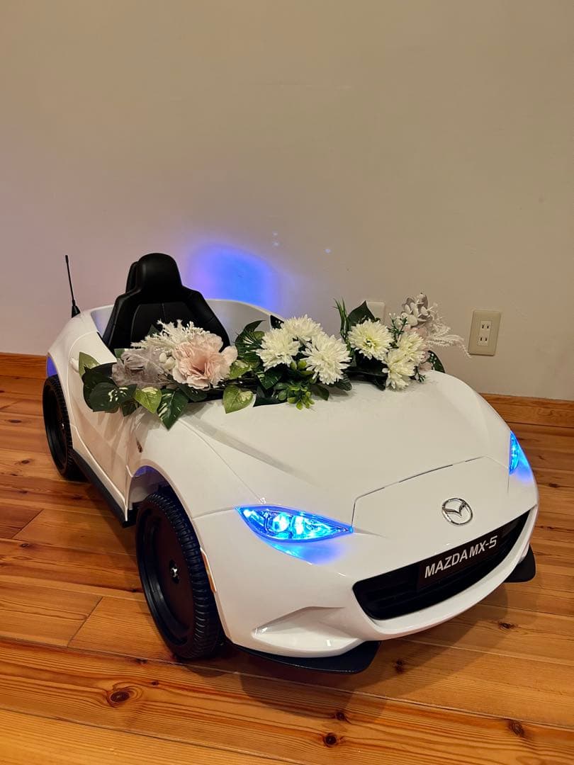 電動乗用ラジコンカー　結婚式　リングガール　リングボーイ　マツダUSロードスター