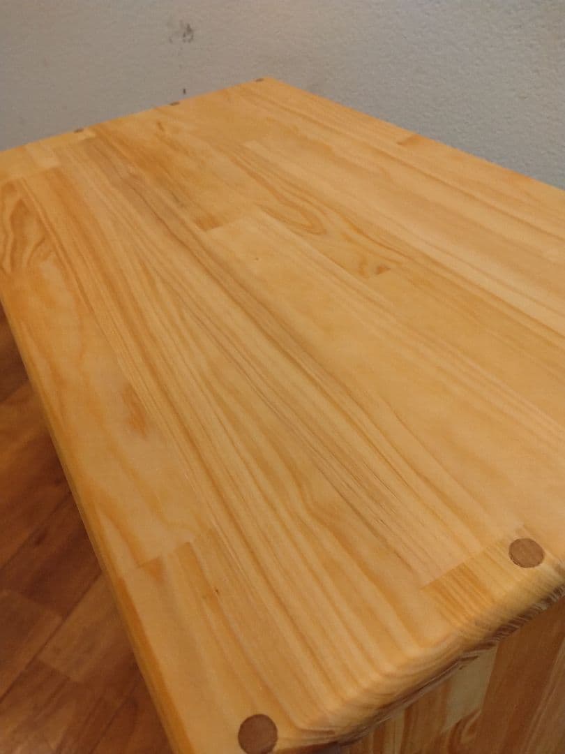 木製　ハンドメイド　オーダー　コの字　サイドテーブル　テレビ台　水槽台　キヌカ