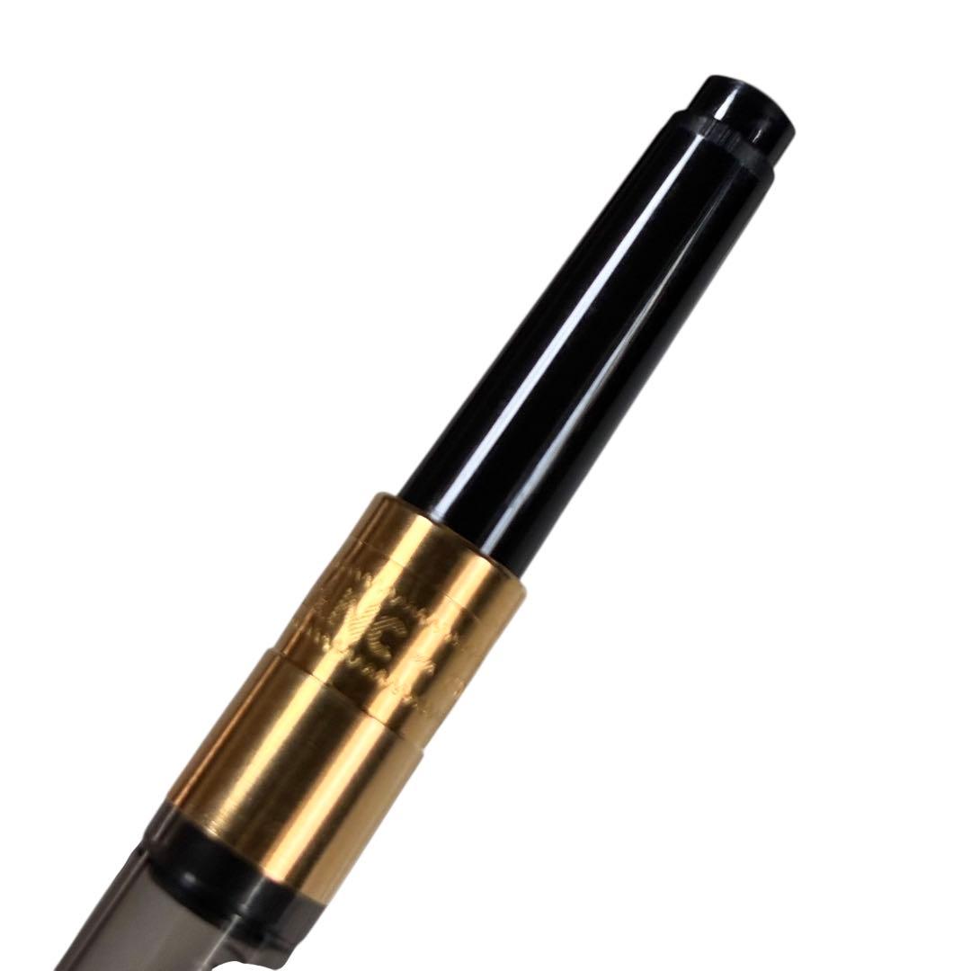 【美品】Montblanc 万年筆 ソリテール ドゥエ プラチナライン 18K