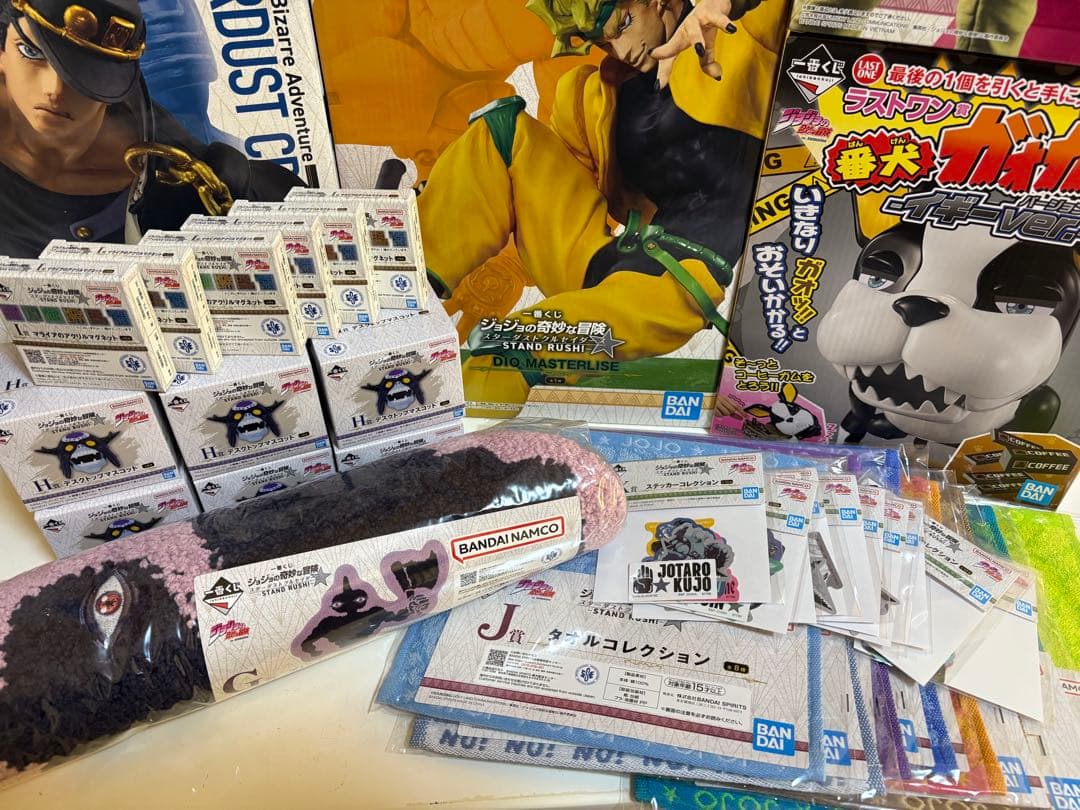 一番くじ　ジョジョの奇妙な冒険　スターダストクルセイダース　フルコンプリート