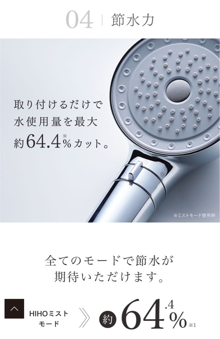 MYTREX HIHO FINE BUBBLE ＋ ナノバブルシャワーヘッド