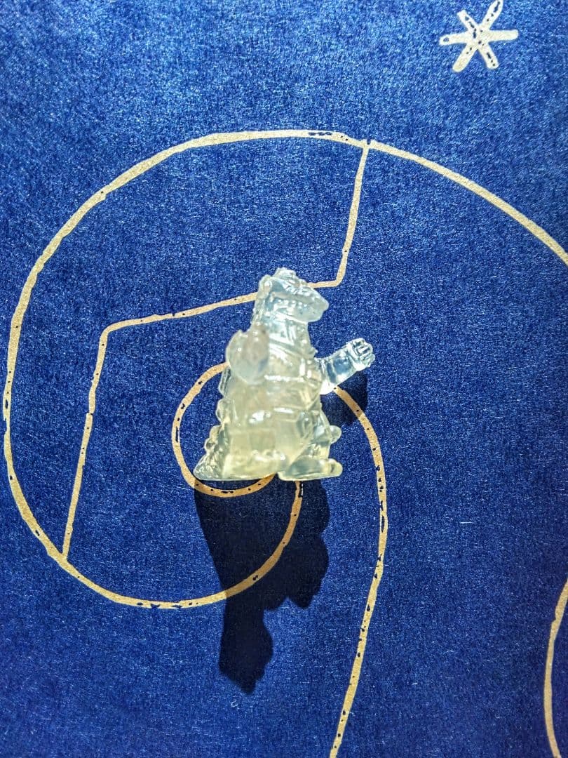 激レア!怪獣消しゴムシリーズ　メカゴジラミニ　クリアカラー