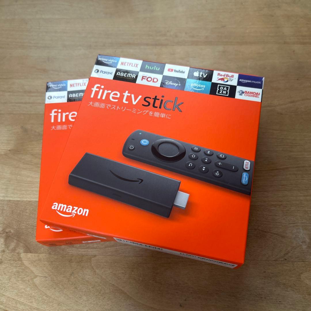 【新品】AmazonFireTVStick Alexa対応音声認識リモコン付2個