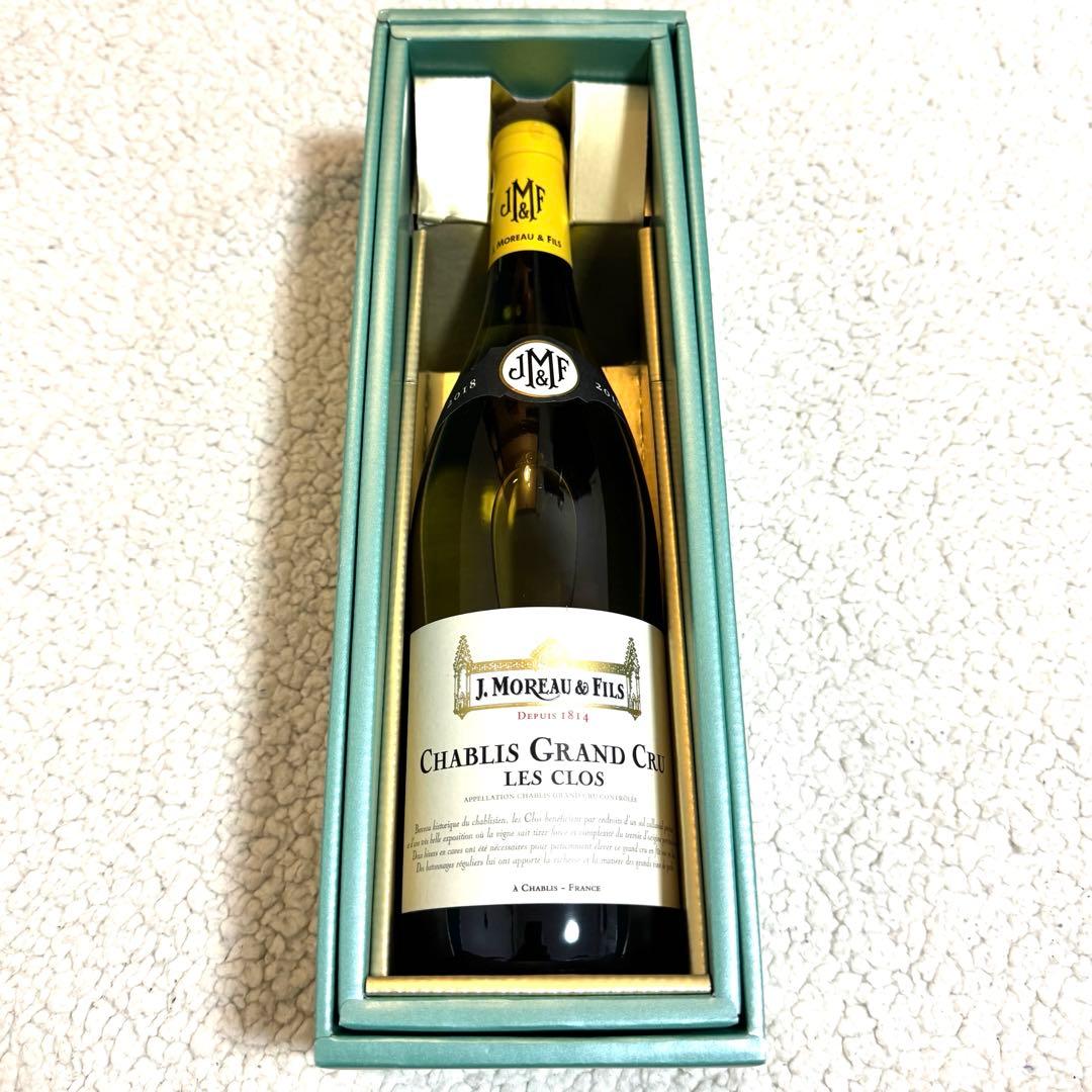 【箱付 未開栓】J.MOREAU 2018 特級畑 750ml 白ワイン