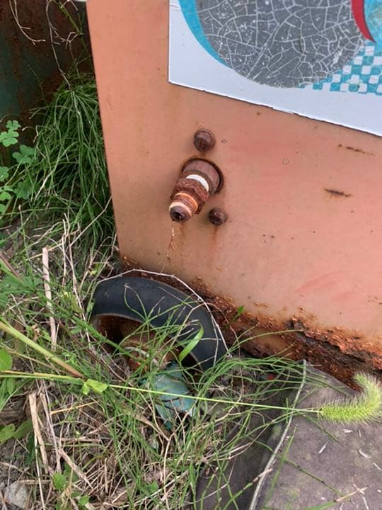 高圧温水洗車機　ジャンク品