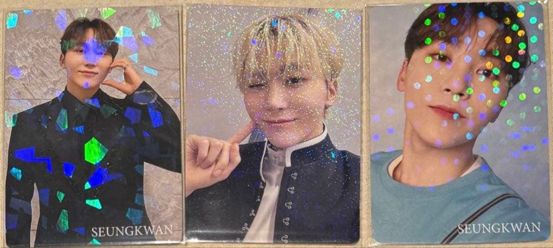 SEVENTEEN FC JAPAN 更新特典　スングァン　3枚セット