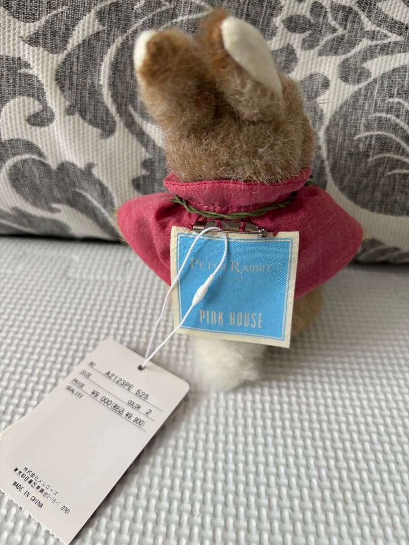新品　ピンクハウス　ピーターラビットコラボ　ぬいぐるみコサージュ　2点セット