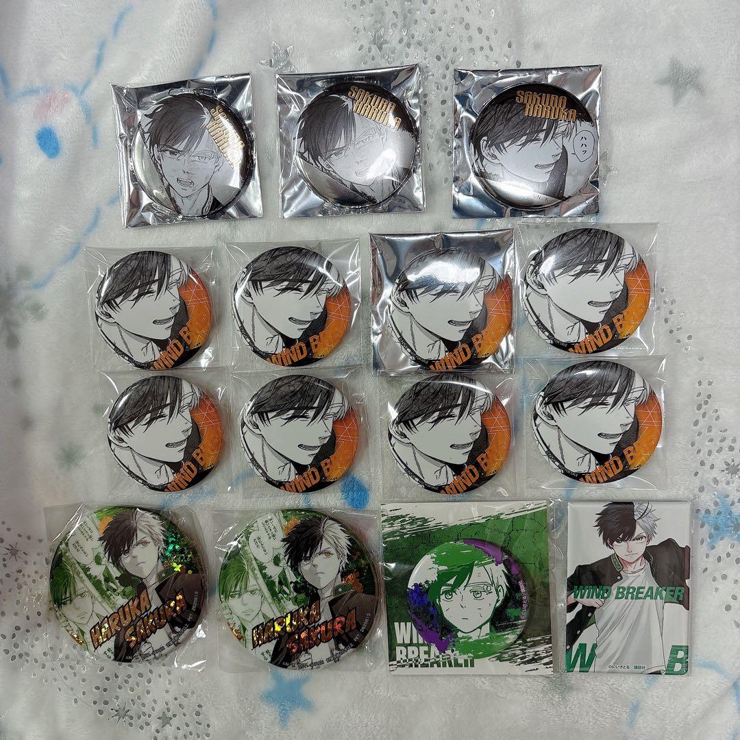 WIND BREAKER 桜遥　アニくじ　namco ジュエリー缶　etc