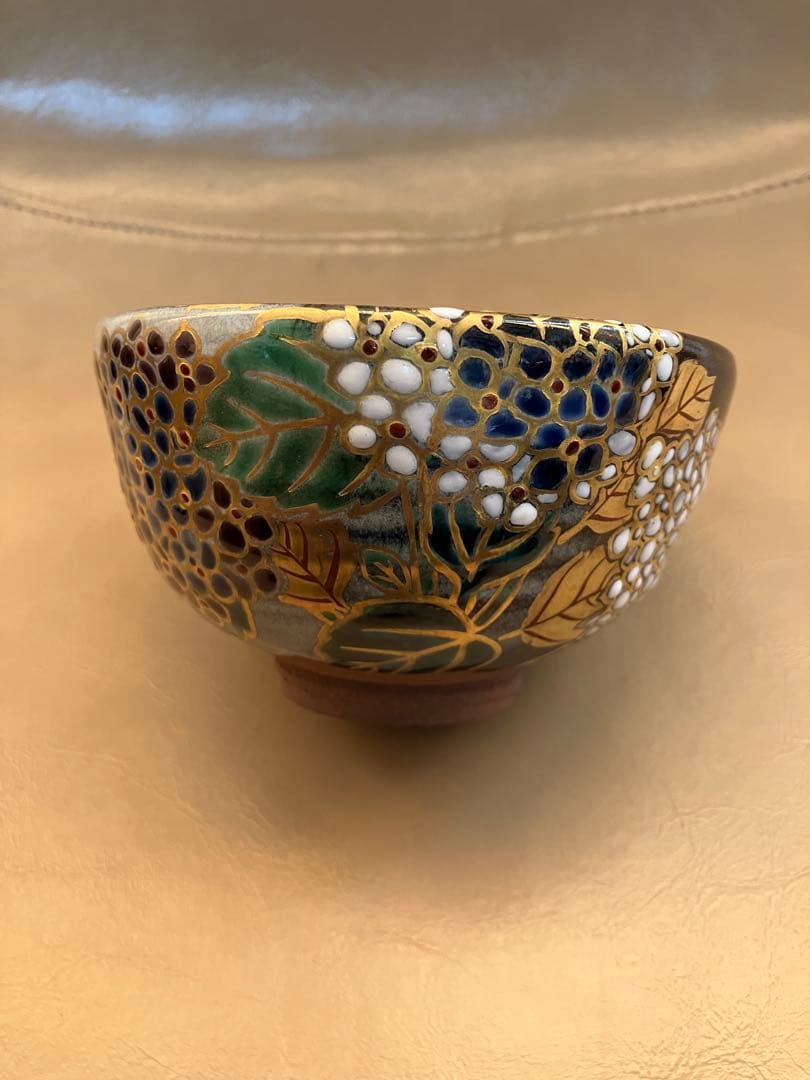 京焼 宮川香雪 宮川香せつ 色絵 抹茶 茶碗 金銀泥 茶道具 生活工芸 伝統工芸
