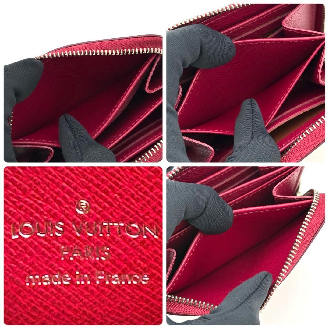 ルイヴィトン ケース エピ フューシャ ジッピー パース 2346