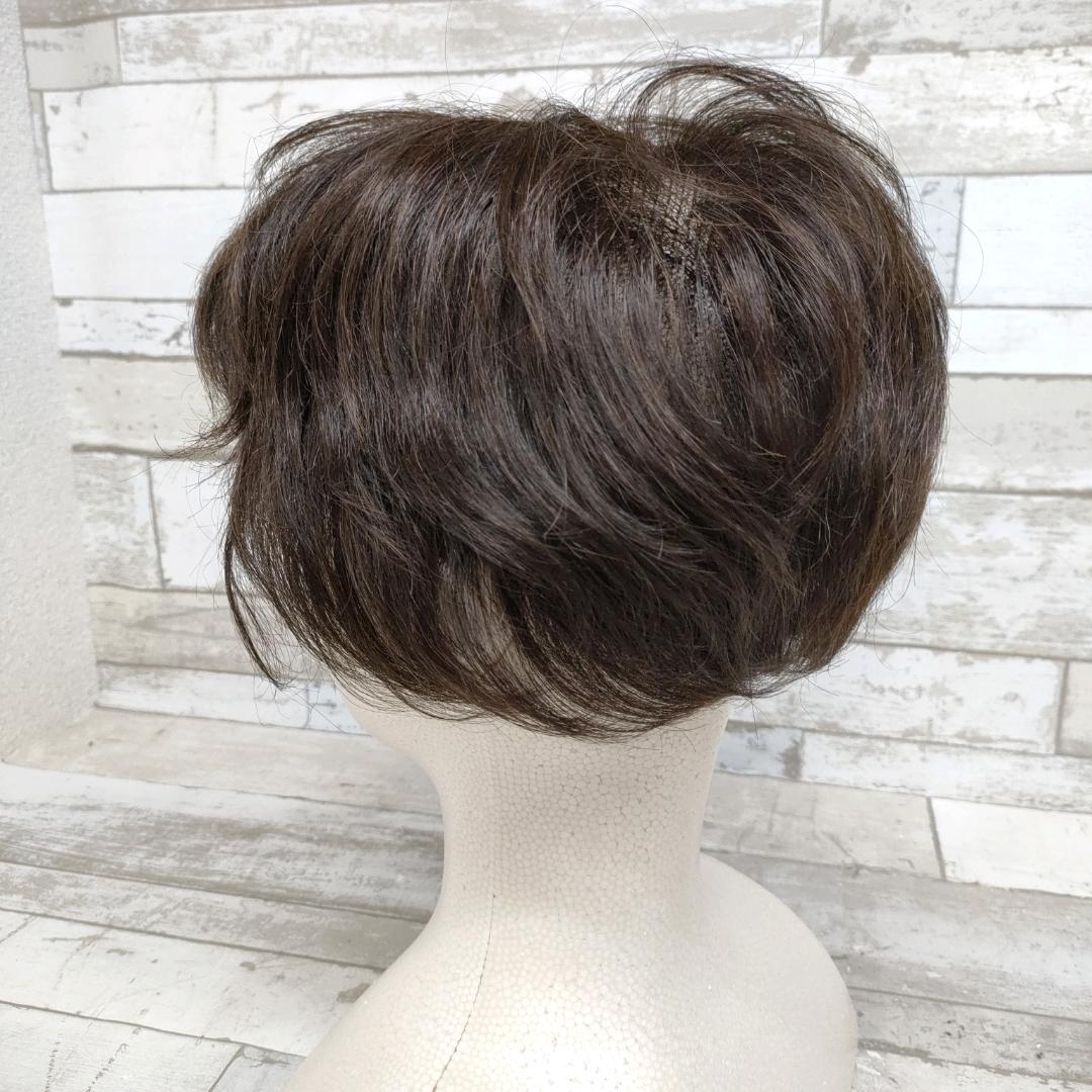 W03 ハーフ ウィッグ VALAN VM20 F3 フォンテーヌ ブラウン系