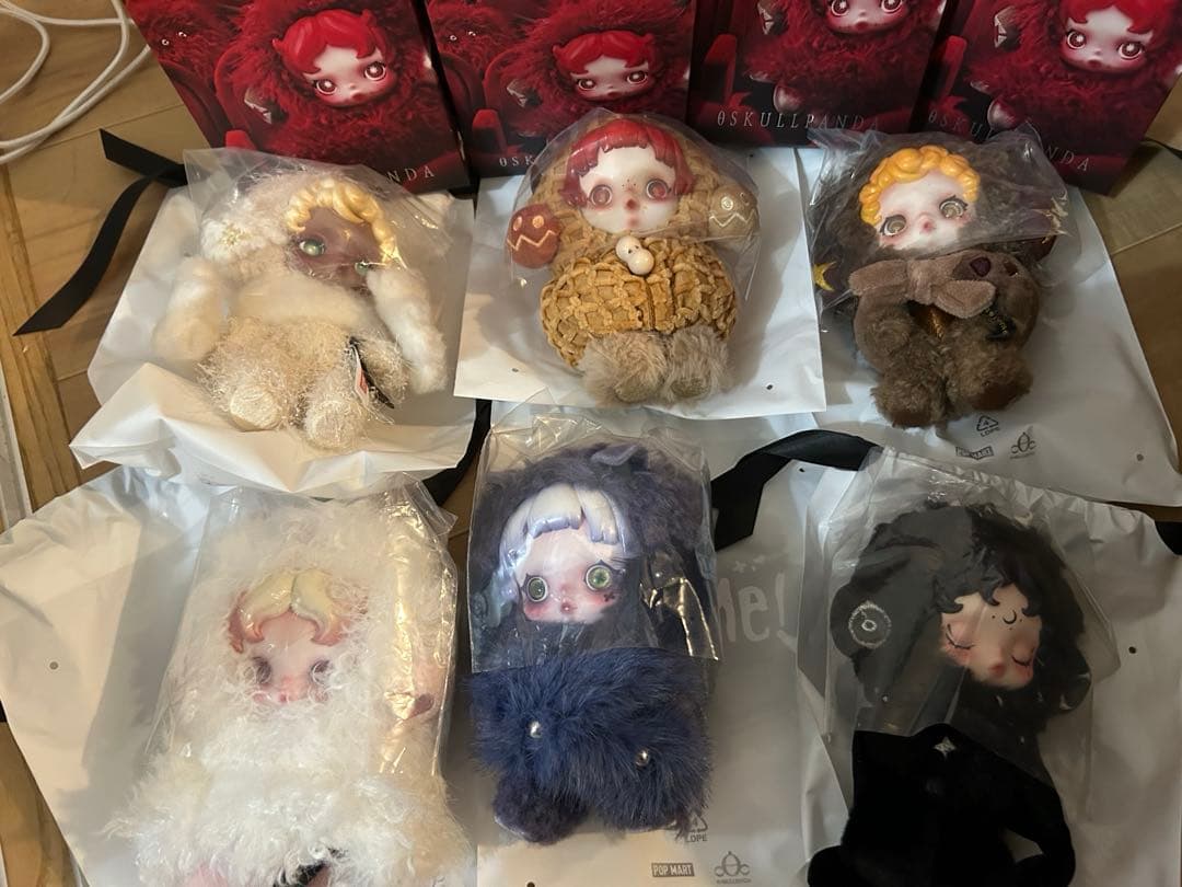 スカルパンダ You Found Me！6体セット