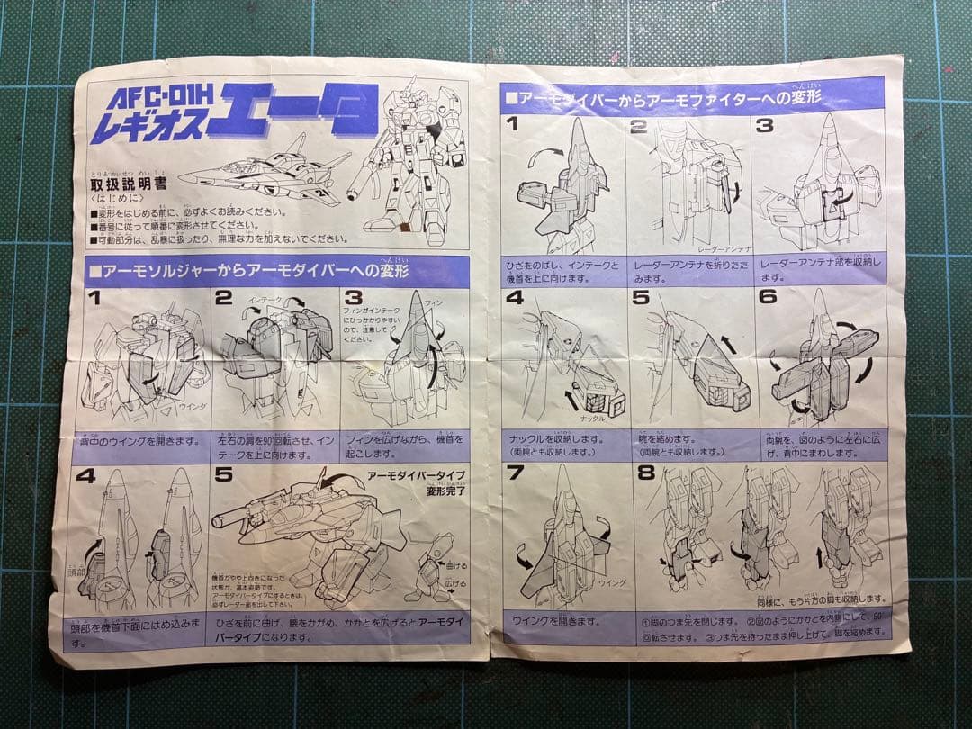 機甲創世記モスピーダ　AFC-01H レギオス エータ1/35スケールフィギュア