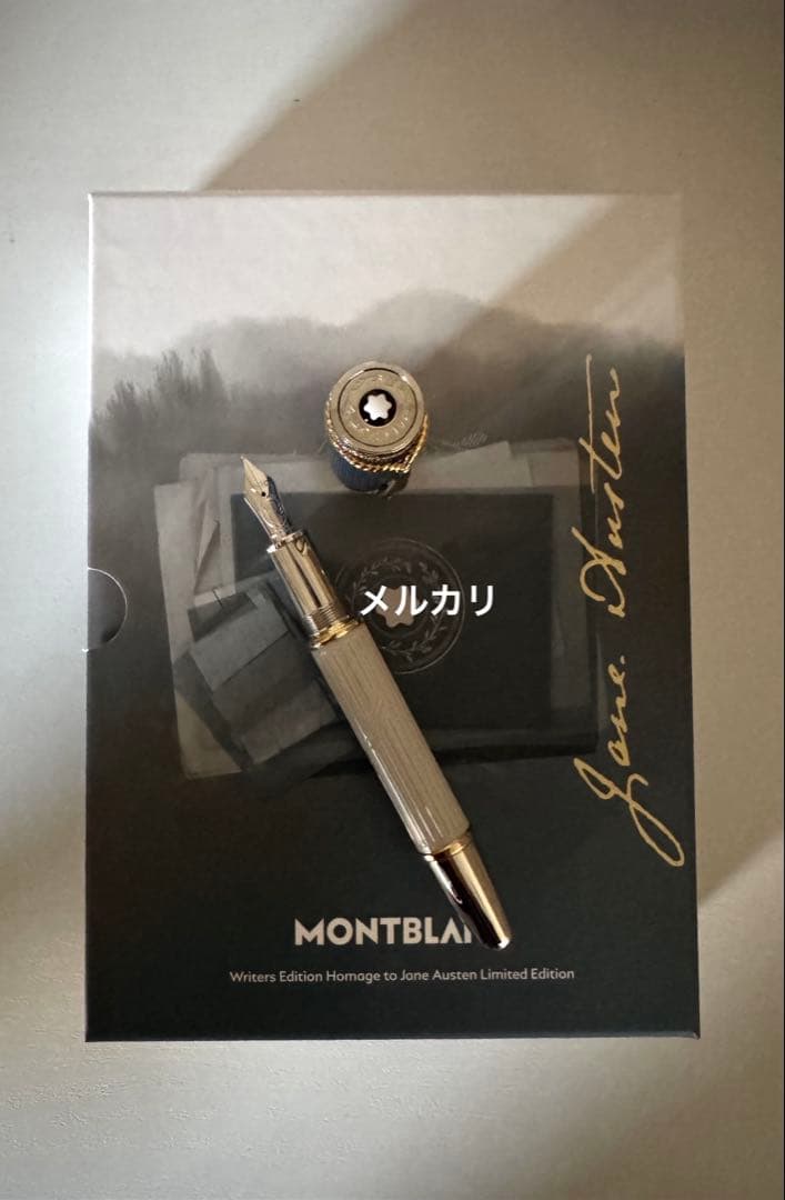 希少 モンブラン 万年筆 作家シリーズ ジェーンオースティン F