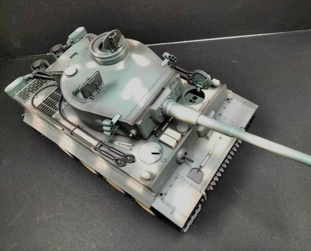 1/16戦車ラジコンタイガーI型迷彩　メタルギア　基板7.0