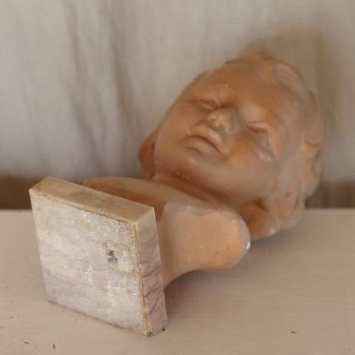 アンティーク　少女像