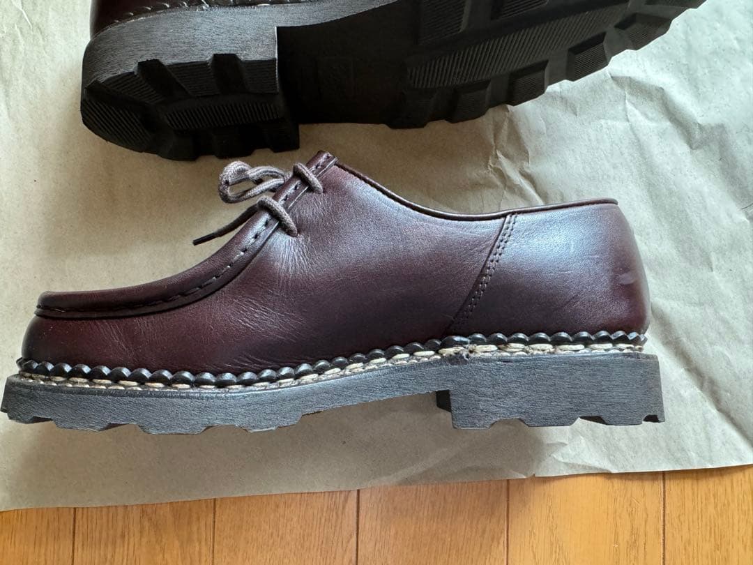 靴 paraboot MICHAEL 38.5(23cm) cafe